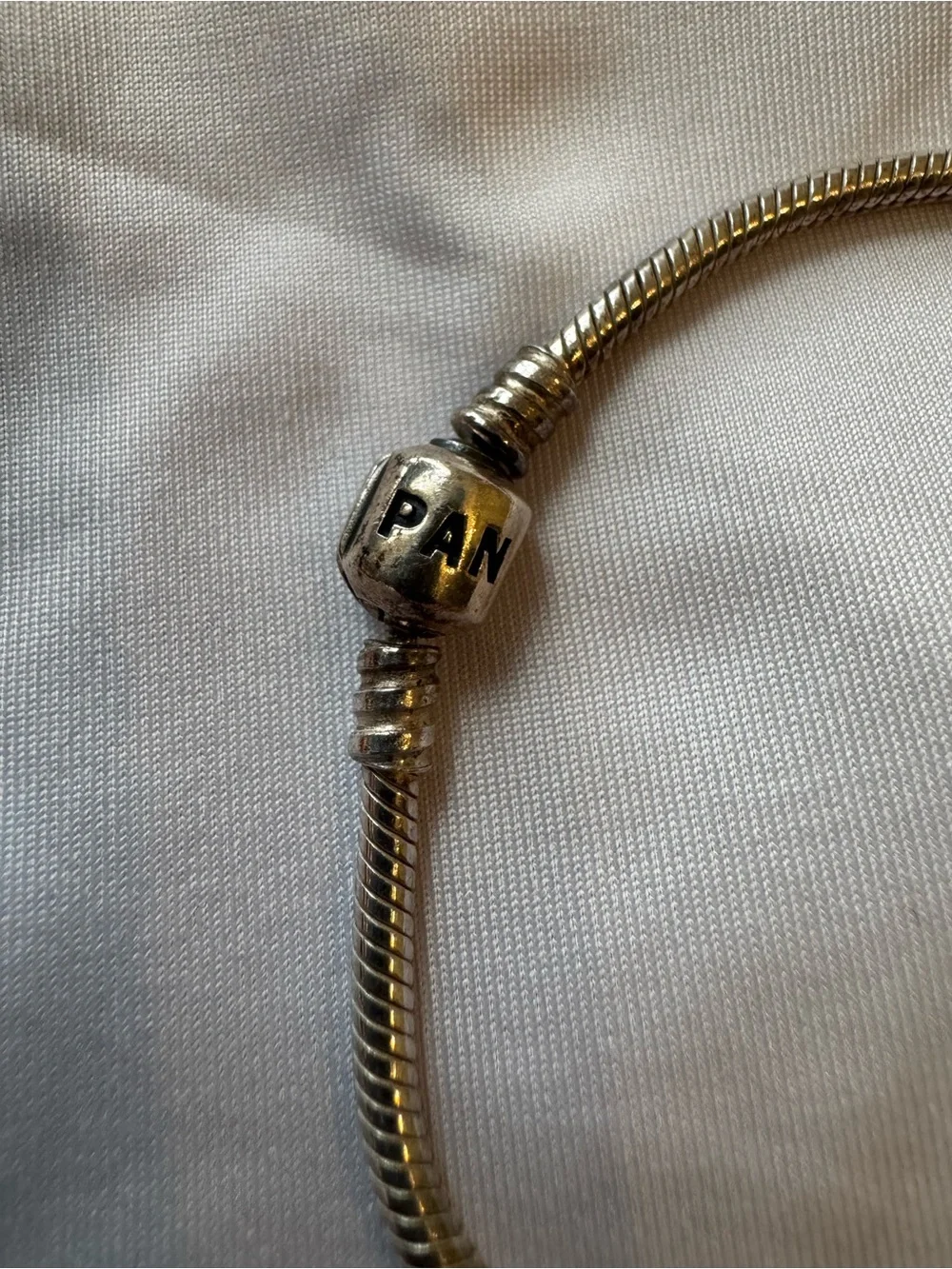 Authentic 7” Pandora Bracelet